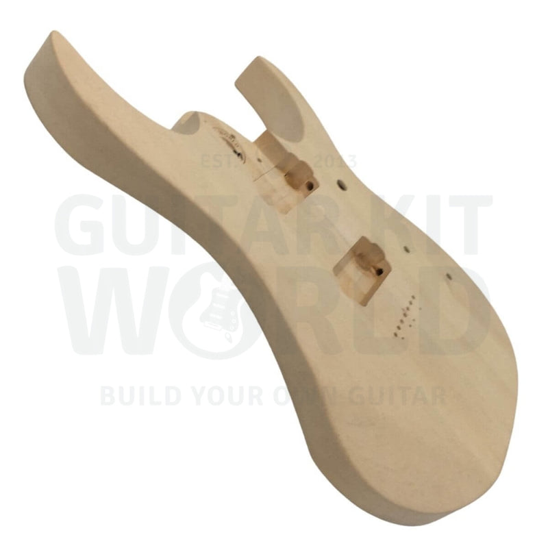 RG style Basswood body Guitar Kit with Ebony Fretboard - Guitar Kit World