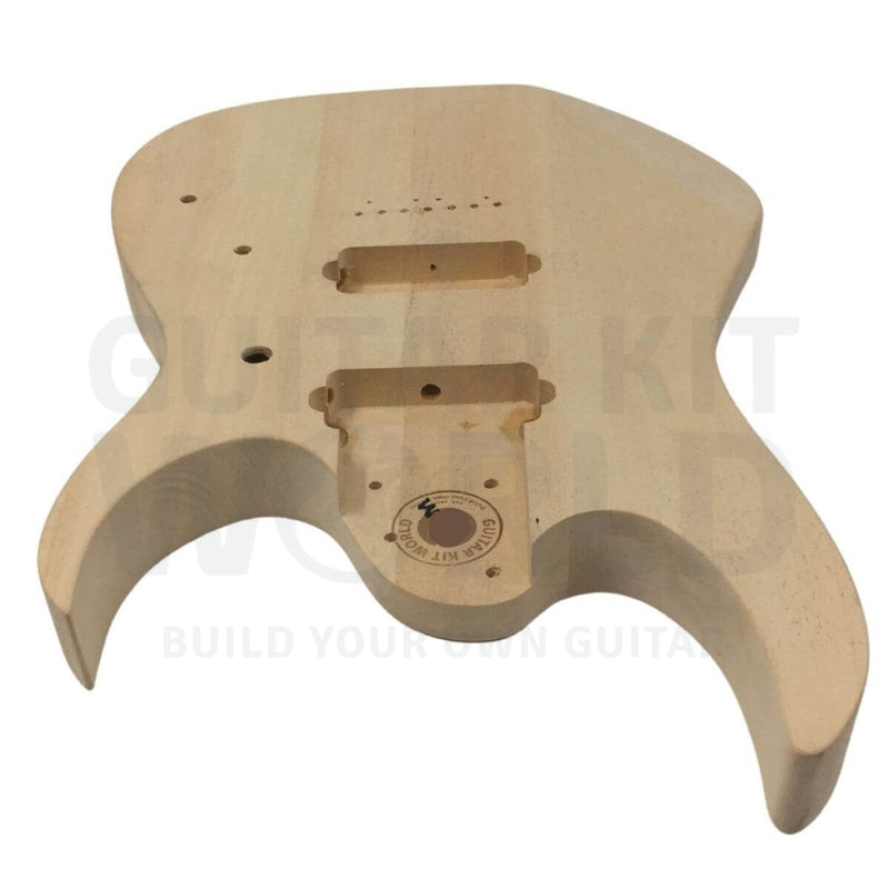 RG style Basswood body Guitar Kit with Ebony Fretboard - Guitar Kit World