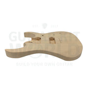 RG style Basswood body Guitar Kit with Ebony Fretboard - Guitar Kit World