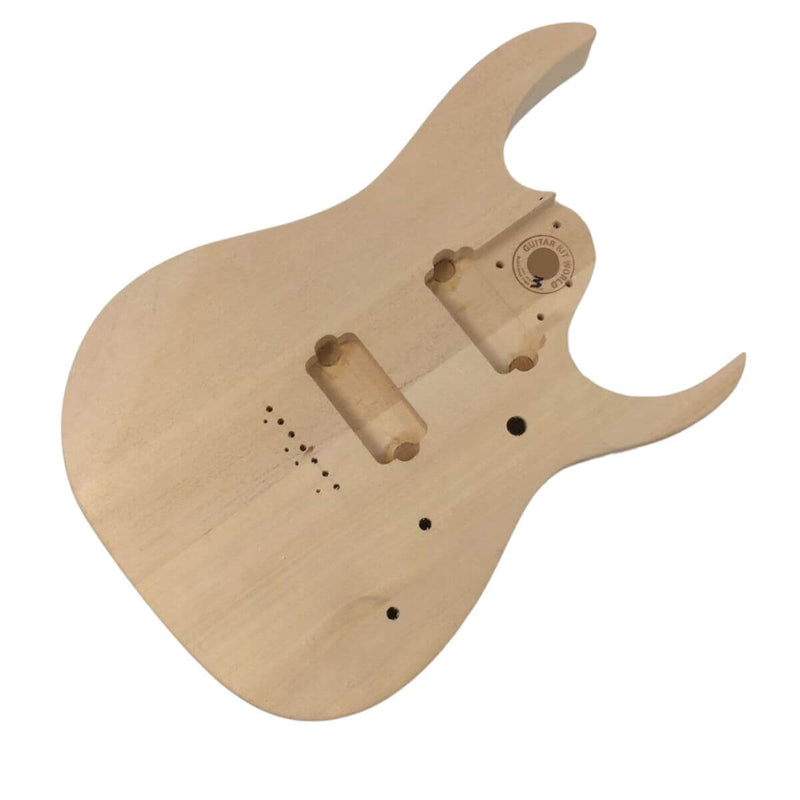 RG style Basswood body Guitar Kit with Ebony Fretboard - Guitar Kit World