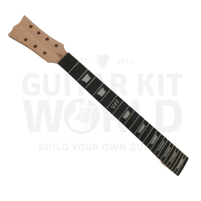 Mahogany Body G style 7 string Guitar Kit with Ebony Fretboard - Guitar Kit World