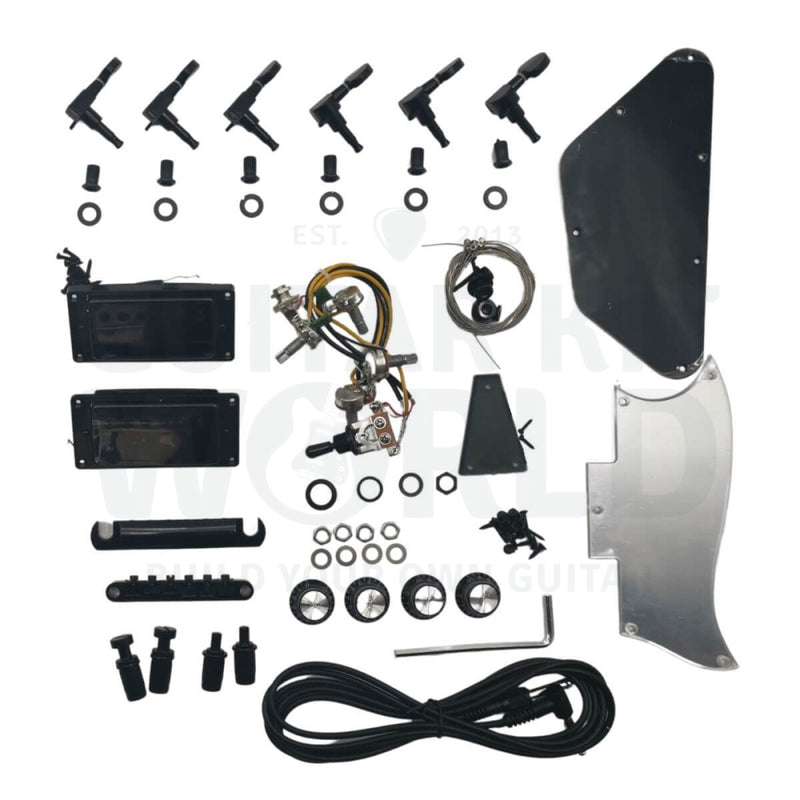SG Guitar Kit with 2-Pickup Body - Guitar Kit World