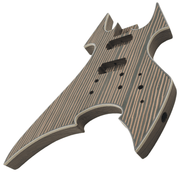 Zebrawood SOB Bass Kit with Ebony Fretboard - Guitar Kit World