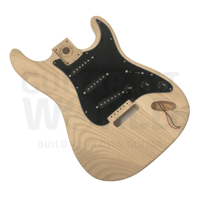 Ash S-Style DIY Guitar Kit | GKW — Guitar Kit World Ash S-Style DIY Guitar Kit | GKW — Guitar Kit World