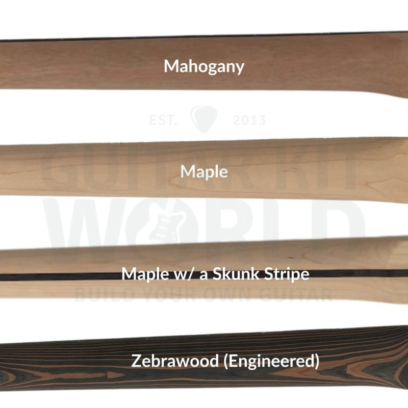 Semi-Acoustic Body Guitar Kit with Florentine-style Cutaway - Guitar Kit World