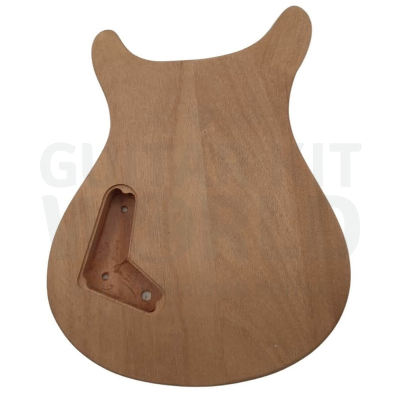 Semi-Hollow PR w/ Solid Carved Maple Cap, Abalone Pearl Inlays - Guitar Kit World