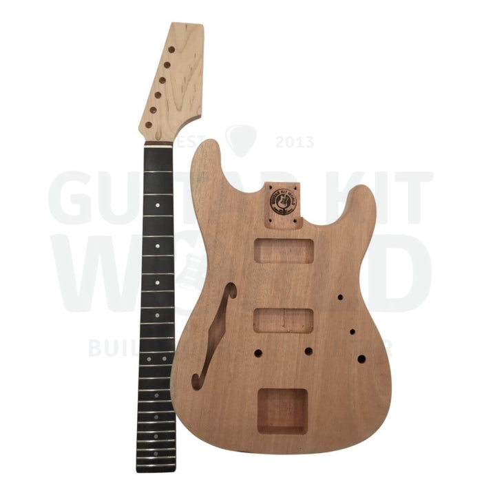 Semi-Hollow S-style Guitar Kit - Guitar Kit World