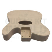 Semi-Hollow Body T-style Guitar with Equalizer - Guitar Kit World