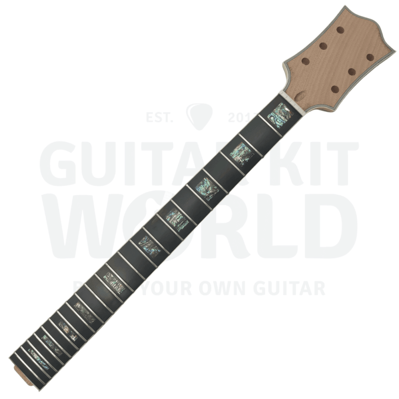 Semi Hollow Mahogany LP style body Guitar Kit with Ebony Fretboard - Guitar Kit World