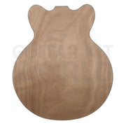 Semi Hollow body E35 Guitar Kit with Chrome Hardware - Guitar Kit World