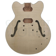 Semi Hollow body E35 Guitar Kit with Chrome Hardware - Guitar Kit World
