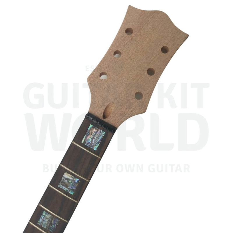 Semi Hollow body E35 Guitar Kit with Chrome Hardware - Guitar Kit World