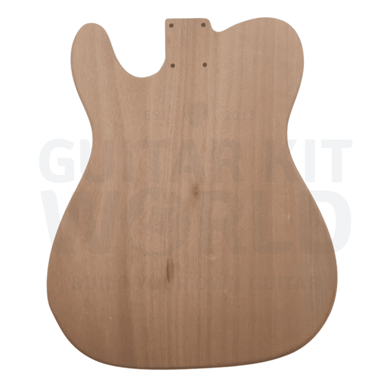 Mahogany TE style body Guitar Kit with Rosewood Fretboard - Guitar Kit World