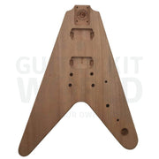 V1 Mahogany DIY Guitar Kit with Ebony Fretboard - Guitar Kit World