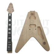 V2 Basswood body Guitar Kit with Maple fretboard - Guitar Kit World