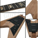 V3 Mahogany body Guitar Kit with Maple Neck, White Pearl Trapezoid Inlays - Guitar Kit World