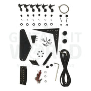 V57 Alder Body Guitar Kit with Maple Neck and Ebony Fretboard - Guitar Kit World
