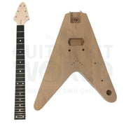 V57 Alder Body Guitar Kit with Maple Neck and Ebony Fretboard - Guitar Kit World