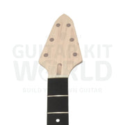 V57 Alder Body Guitar Kit with Maple Neck and Ebony Fretboard - Guitar Kit World