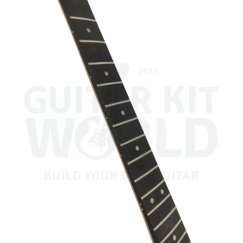 Mahogany body V-style Guitar Kit w/ Ebony fretboard - Guitar Kit World