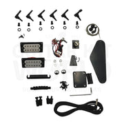 Ash V style body Guitar Kit with Rosewood Fretboard - Guitar Kit World
