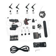 Mahogany WAR Bass Kit with Ebony Fretboard - Guitar Kit World