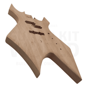 Mahogany WAR Bass Kit with Ebony Fretboard - Guitar Kit World