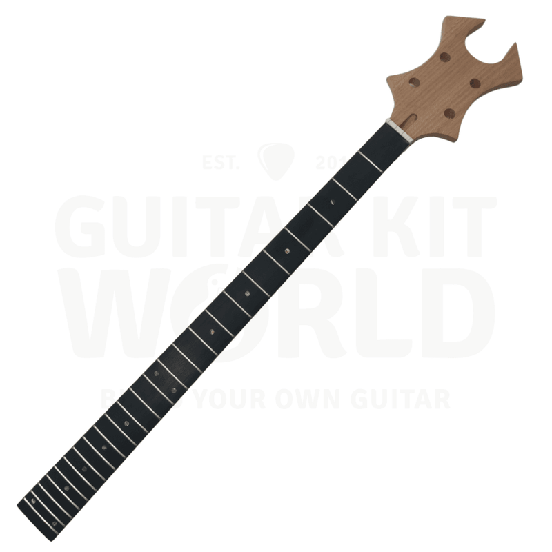 Mahogany WAR Bass Kit with Ebony Fretboard - Guitar Kit World