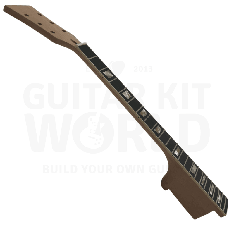 E175 Hollow Body Guitar Kit w/ Gold Hardware, Pearl White Inlays