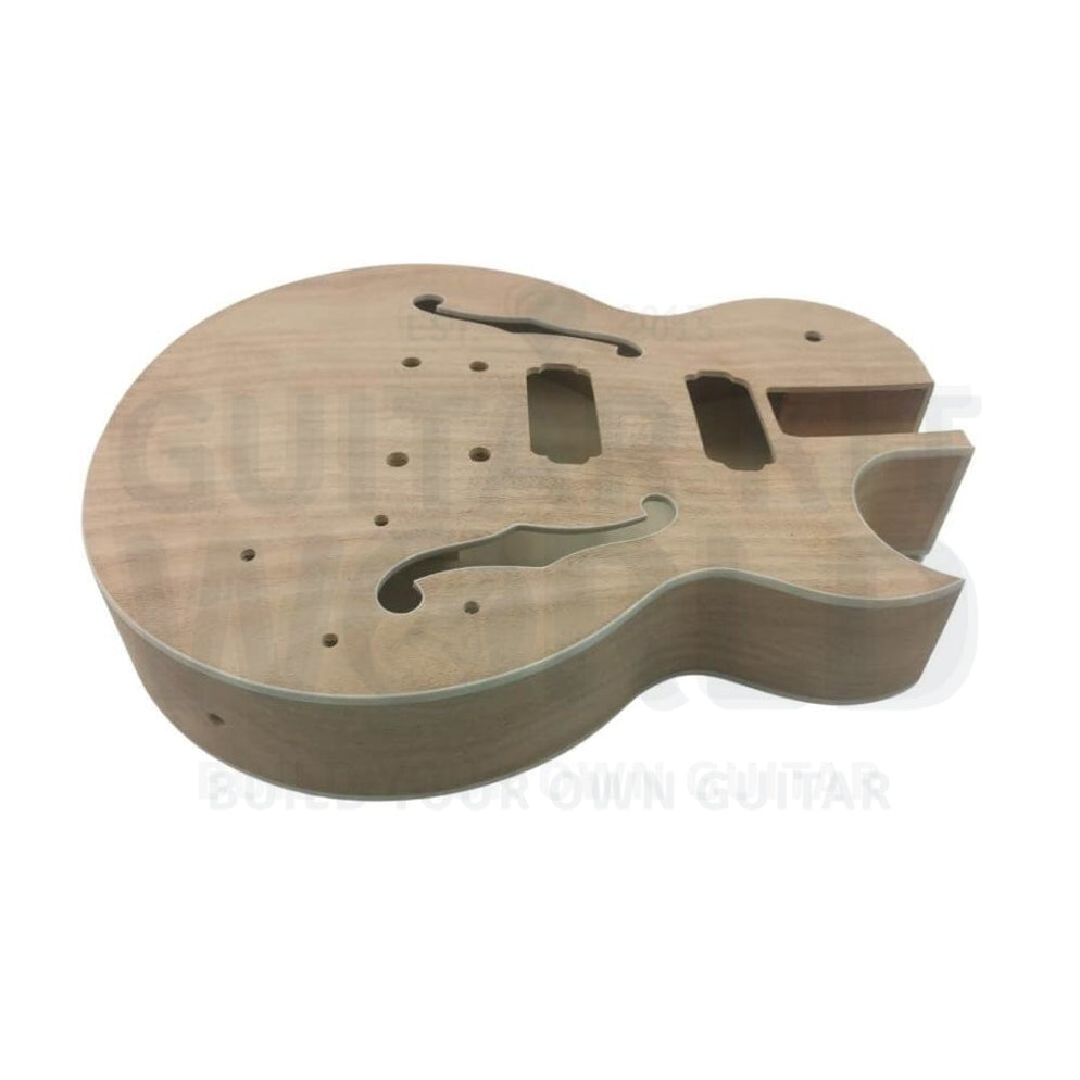 E75 Hollow Body 7-String Guitar Kit with Florentine-style Single ...