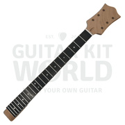 E335 Semi-Acoustic Guitar Kit w/ Flamed Maple Veneer, Ebony Fretboard