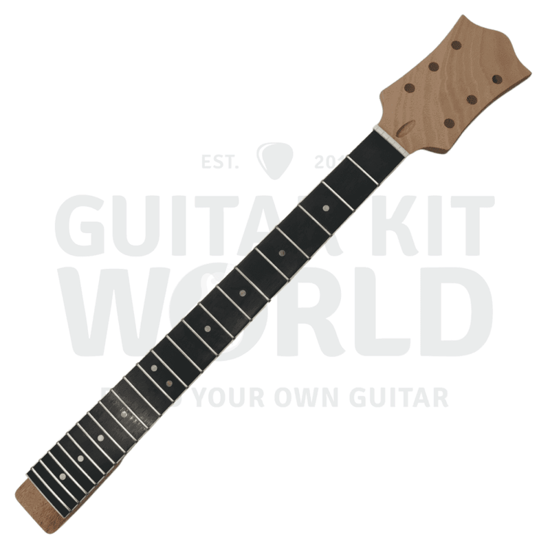 E335 Semi-Acoustic Guitar Kit w/ Flamed Maple Veneer, Ebony Fretboard