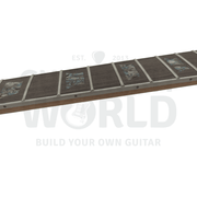 E335 Semi-Hollow Body Guitar Kit w/ Quilted Maple Veneer, Abalone Pearl Inlays