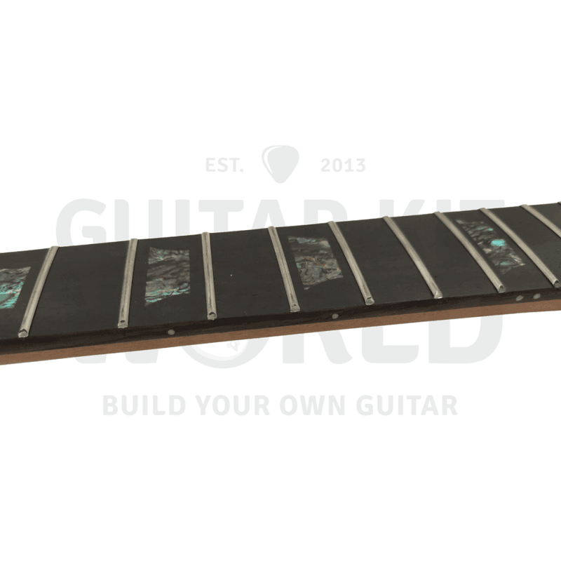 FB Guitar Kit w/ Mahogany Body & Neck, Trapezoid Abalone Inlays