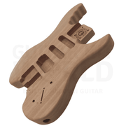 Headless Mahogany Body Guitar Kit w/ Rosewood Fretboard