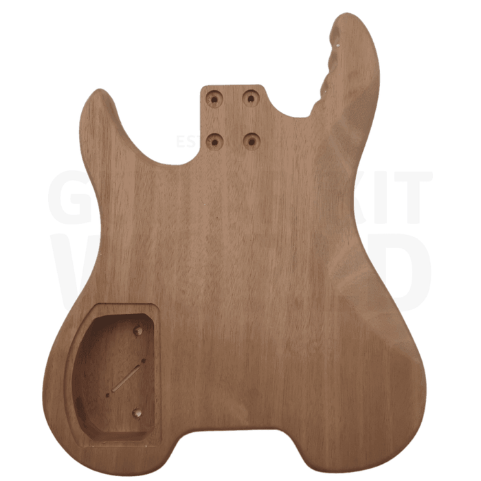 Headless Mahogany Body Guitar Kit w/ Rosewood Fretboard