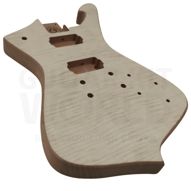 ICE Guitar Kit w/ Mahogany Body & Neck, Ebony Fretboard