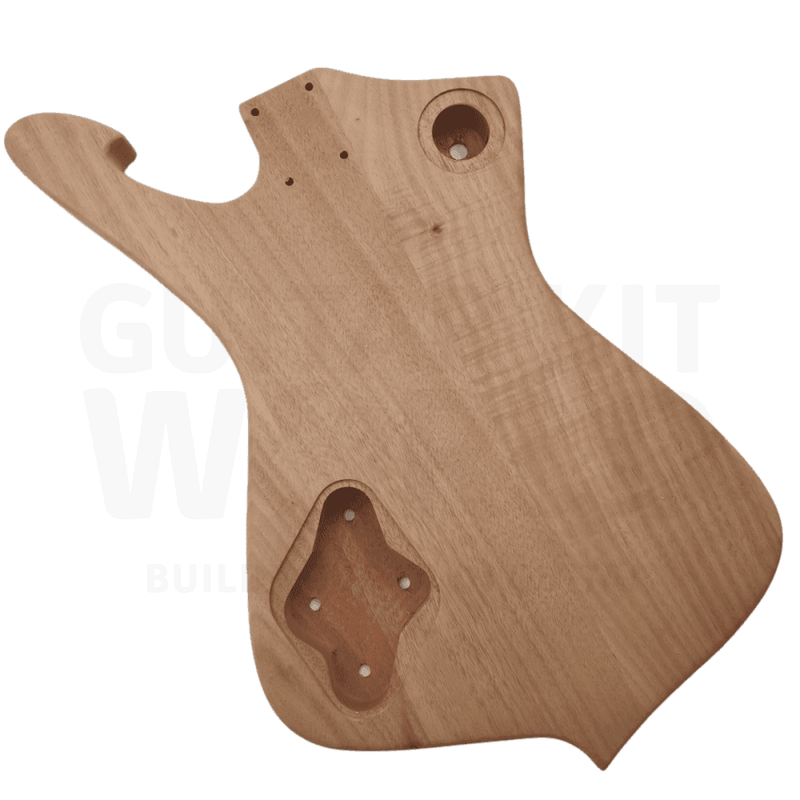 ICE Guitar Kit w/ Mahogany Body & Neck, Ebony Fretboard