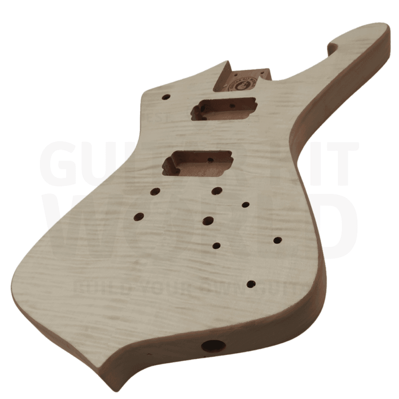 ICE Guitar Kit w/ Mahogany Body & Neck, Ebony Fretboard