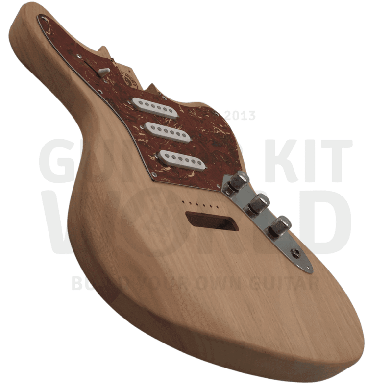 JM Guitar Kit with Mahogany Body, Maple Neck