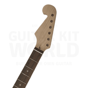 Lefty Ash body ST style guitar kit with Rosewood Fretboard