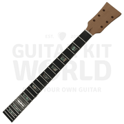 Lefty E175 Hollow Body Guitar Kit w/ F-Holes, Florentine-style Single Cutaway, Quilted Maple Veneer