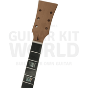 Lefty E175 Hollow Body Guitar Kit w/ F-Holes, Florentine-style Single Cutaway, Quilted Maple Veneer