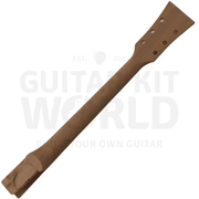 Lefty E175 Hollow Body Guitar Kit w/ F-Holes, Florentine-style Single Cutaway, Quilted Maple Veneer