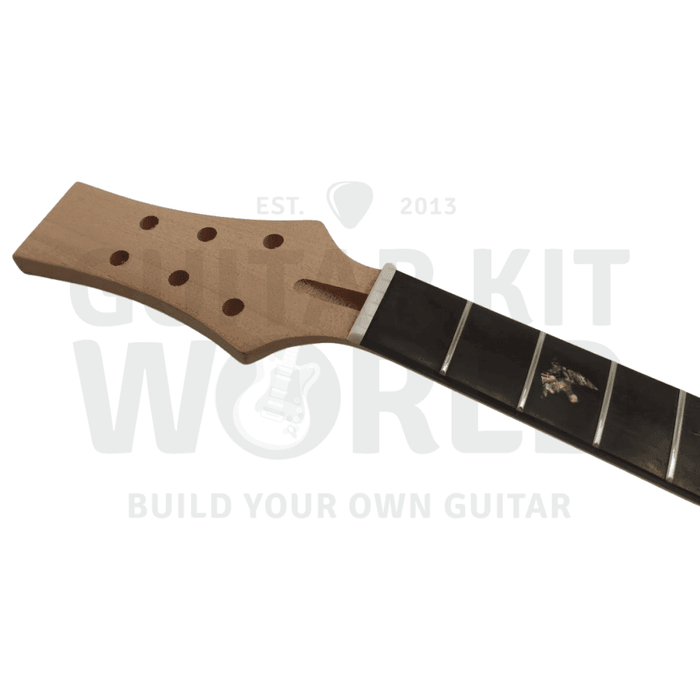 Lefty PR Guitar Kit w/ Flame Maple Veneer, Abalone Pearl Inlays