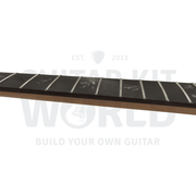 Lefty PR Guitar Kit w/ Flame Maple Veneer, Abalone Pearl Inlays