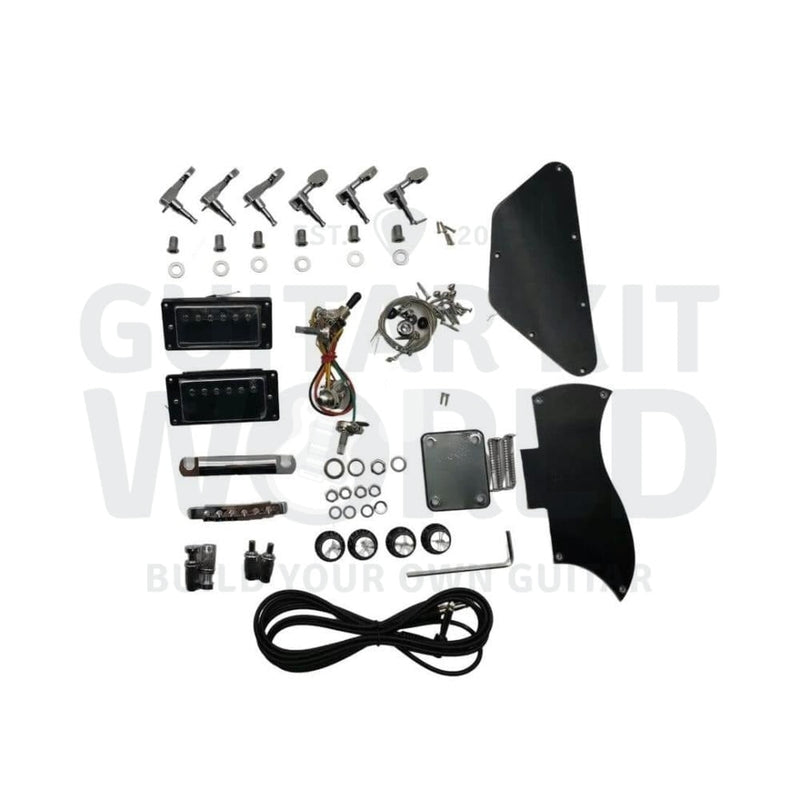 Lefty SG Guitar Kit with Chrome Hardware