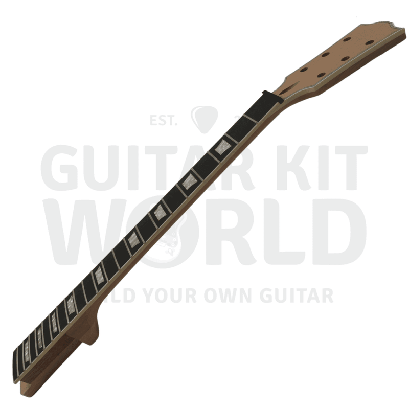 LP Guitar Kit with Flame Maple Veneer, Gold Hardware