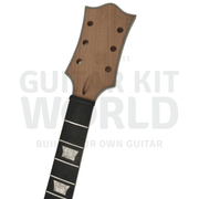 LP Guitar Kit with Quilted Maple Veneer, Chrome Hardware