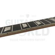 LP Guitar Kit with Quilted Maple Veneer, Chrome Hardware